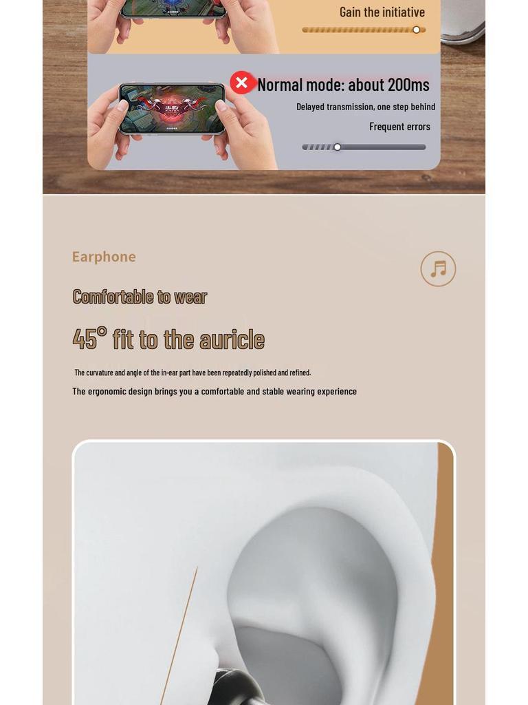 Neck-Hanging Sports Bluetooth Headset with Large Battery and Digital Display for Super Long Wireless Use