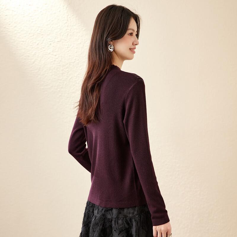 Women's Pullover Wool Blend Knitted Sweater