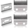 Hair Clipper Blades 2 Sets Hair Clipper Replacement Blade Adjustable Compatible with Wahl 8148, 1006