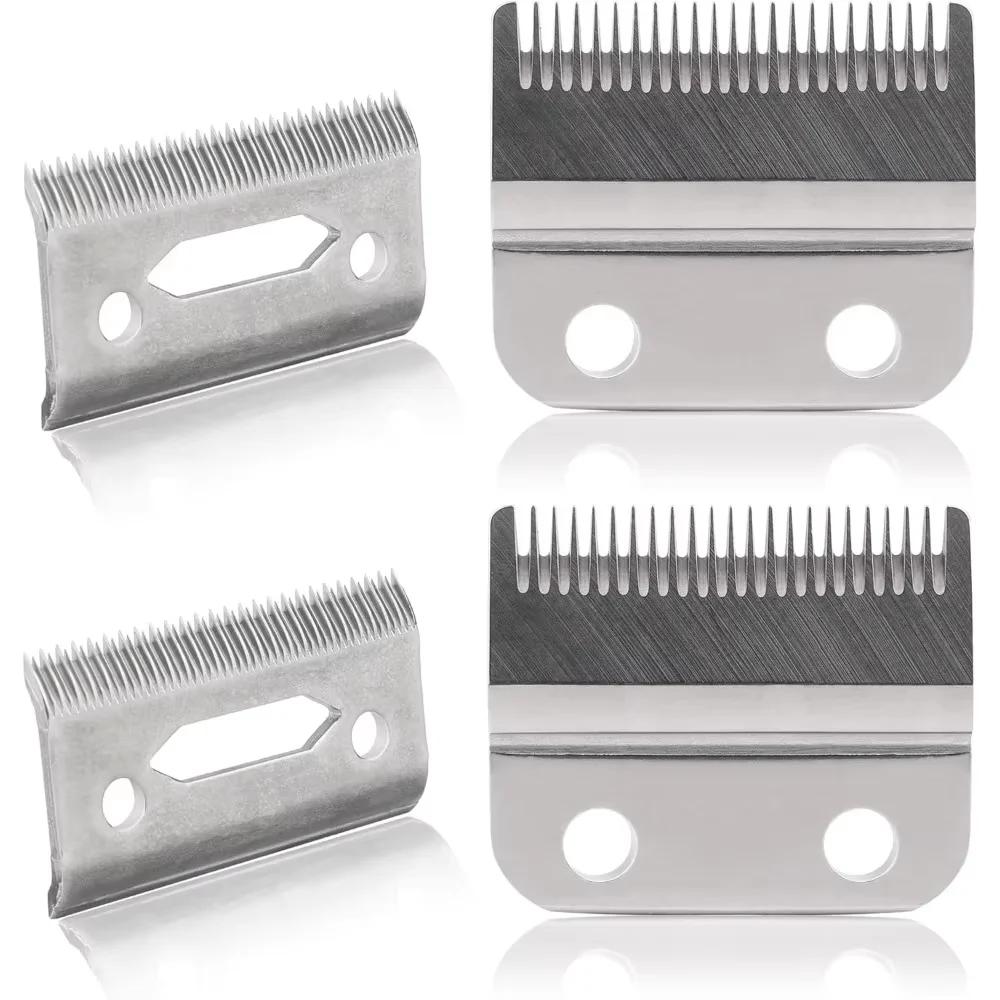 Hair Clipper Blades 2 Sets Hair Clipper Replacement Blade Adjustable Compatible with Wahl 8148, 1006
