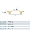 Drawer Handles Cabinet Furniture Kitchen Handles for Cabinet Knob Door Drawer Furniture Kitchen Pearl Golden Simplicity Hardware