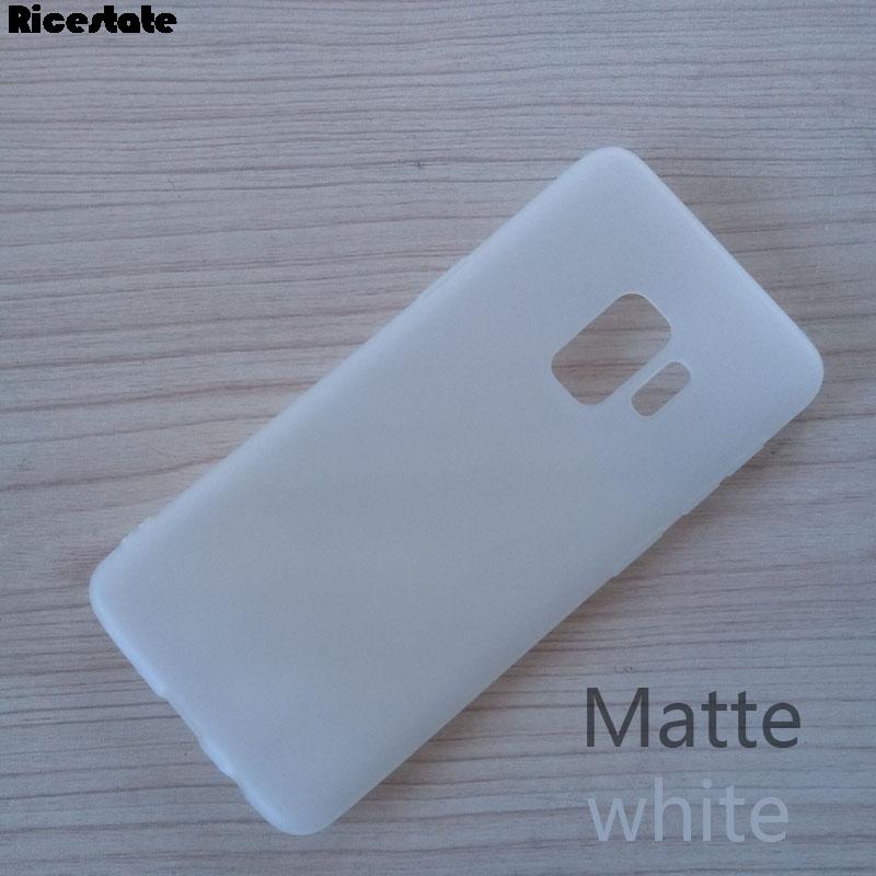 Ultratunt Matt TPU-skal För Samsung Galaxy S7 Edge S8 S9 S10 Plus Note 8 9 Skal J4 J6 J8 A6 A8 Plus 2018 Silikon mjukt skal