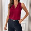 Dámská móda Jednobarevný V výstřih Bez rukávů Pulovr Vesta Top