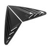 2Pcs Rear Side Window Louver Cover Left Right Rear Window   Vent Scoop Shutter Cover Blind Replacement for FY   2018-2024
