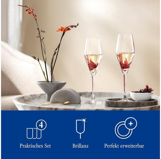 Champagne Glasses Villeroy & Boch La Divina, 4 Pcs. (1136678131)