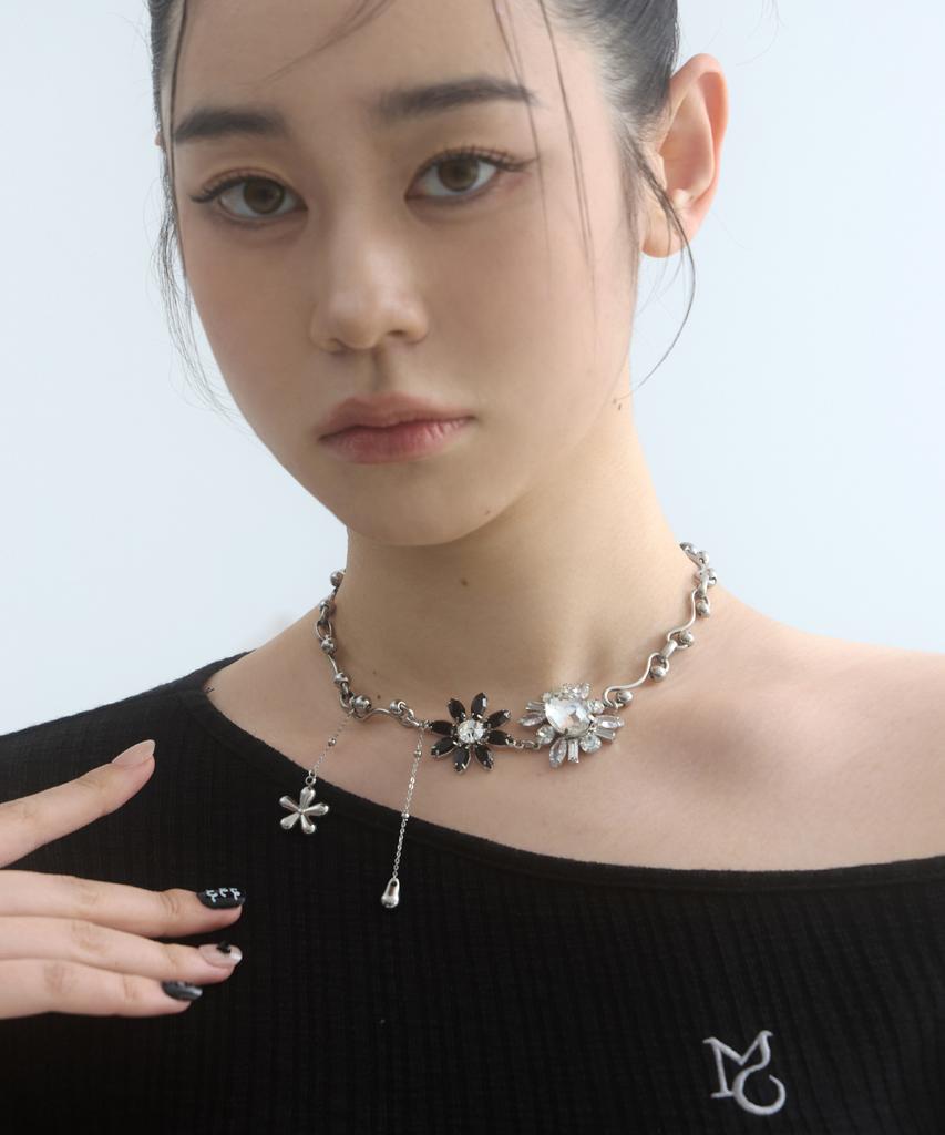 Moiremoa Flora Chain Necklace