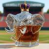 Sticlă de Whiskey cu Elefant Amuzant Decantor de Vin Sticlă Transparentă Recipient pentru Băuturi Ornament de Birou pentru Soț