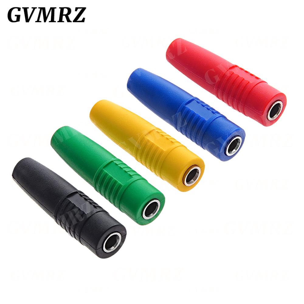 5PCS Brass 4mm Insulated Banana Female Jack Plug Wire Solder Connector