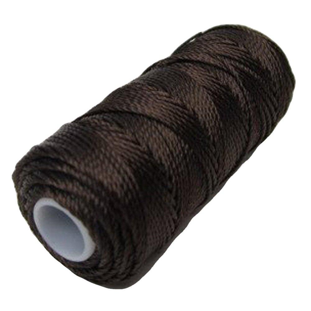 Craftsha Leather Craft Nylon Bonded Thread - #0, 50m, Brown