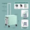 Handun Folding Shopping Cart with Universal Wheels