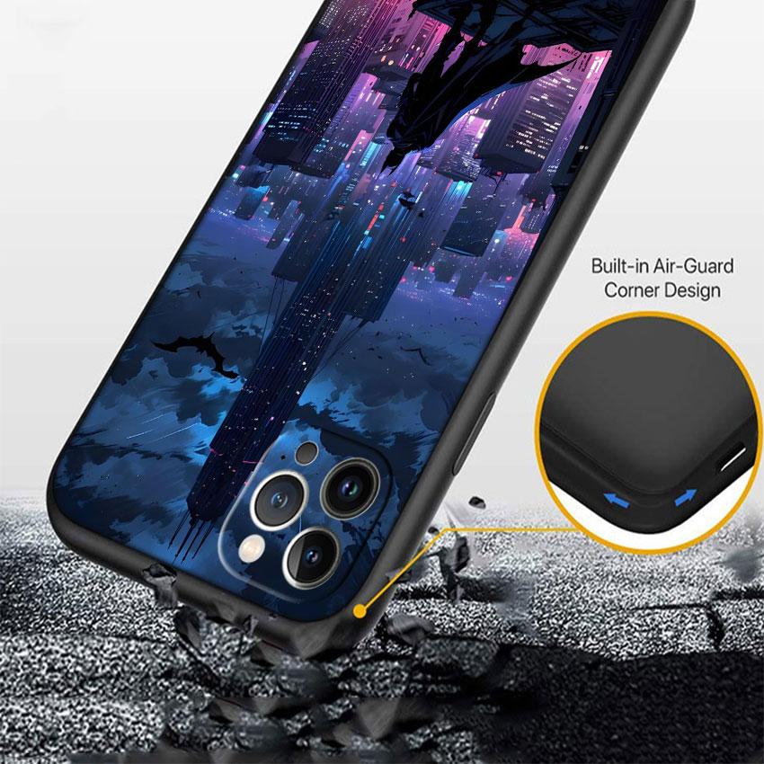 NC9 Batman New Luxury Phone Case for iPhone SE X XS XR 16E 11 Pro Max 8 7 6 6s Plus