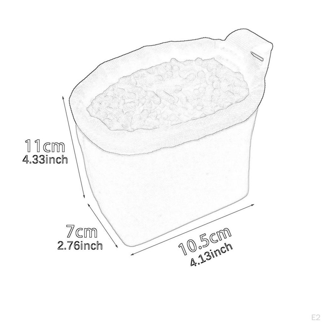 Kompaktes Golfball-Reinigungswerkzeug und Schläger-Scheuerbeutel für Reisen