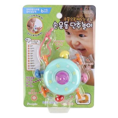 People Tomorrow Hand Exercise Button Play Tactile Development Toy for 6 Months or More Korean Childrens Toys