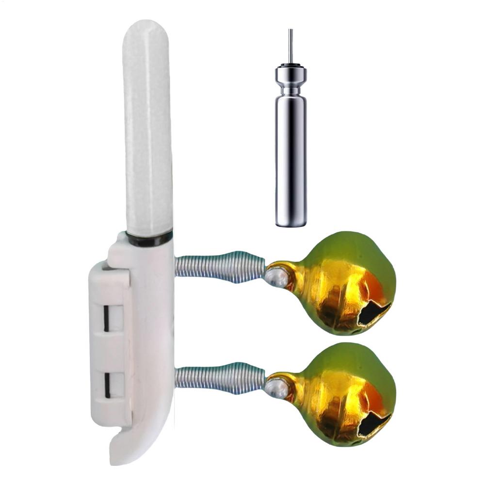 1PC Fishing Pole Clip On Light Waterproof Fishing Rod Tip Lamp Rechargeable Fish Finder Alert Glow Stick Stable for Night