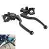 Black Aluminum Alloy Handlebar Clutch Lever for Pit Bike Dirt Bike Motorcycle ATV - Brake & Clutch Lever Cable Front Bra