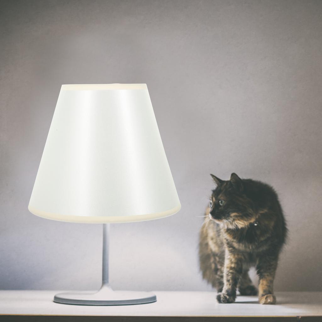 Stoff Lampenschirm E27/E14 Sockel Zylinderform Abdeckung Für Wand Schreibtischlampe Ersatz Kleines Retro Licht Zubehör Dekorativ Innen