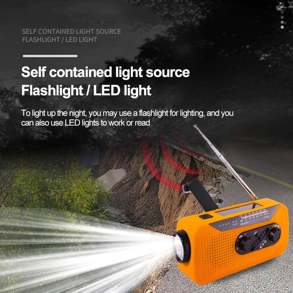 

Солнечная уличная колонка, портативная беспроводная колонка, громкоговоритель, высококачественный светодиодный светильник, аварийное ручное радио с сигнализацией SOS