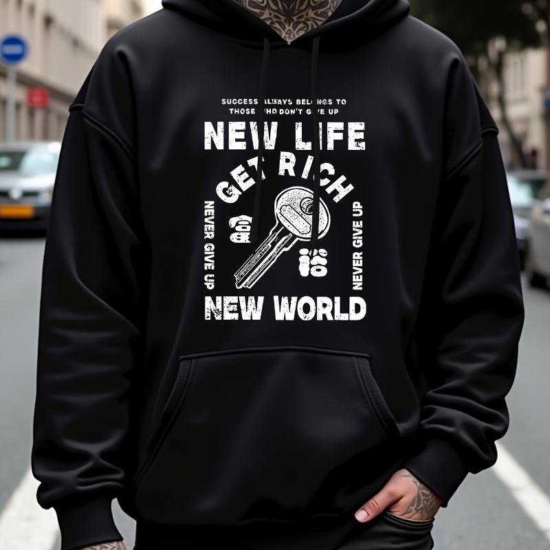 

Sweatshirt, Perfect for Daily Wear & Weekend Getaways XXL чёрный