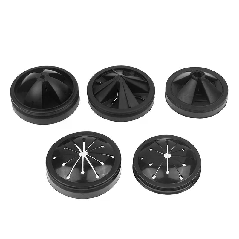 כיסוי טבעת חוסם זבל למכין פסולת InSinkErator, צווארון גומי שקט למחסום כיור להפחתת רעש המגרסה, כלים