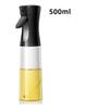 500 ml olejového spreje. Skleněná kuchyně Domácnost fritování Olejový sprej na potraviny Sprej na olej Sprej na olej Rozprašovací nádrž na olej