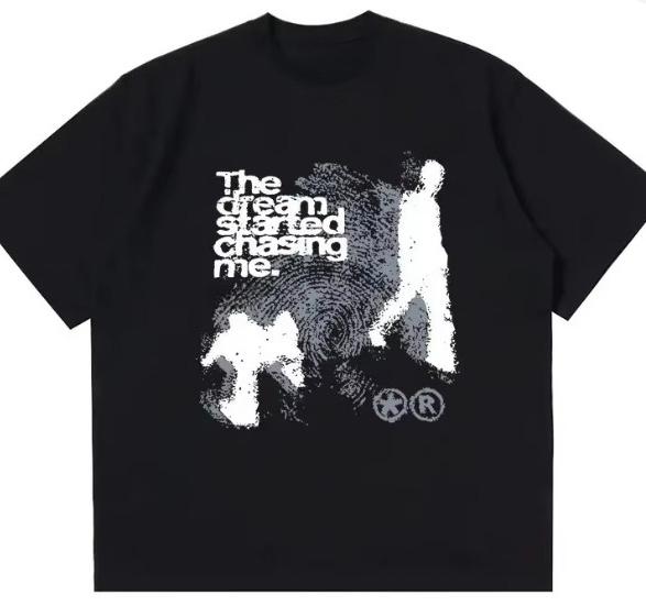 Summer New Pattern Printed Pure Cotton Tshirt Suitable For Both Unisex And Unisex Versatile Breathable And Comfortable Tshirt