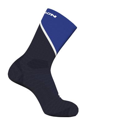 Salomon PULSE CREW Surf The Medium Men's Socks, LC2255500, Web/Carbon/White,