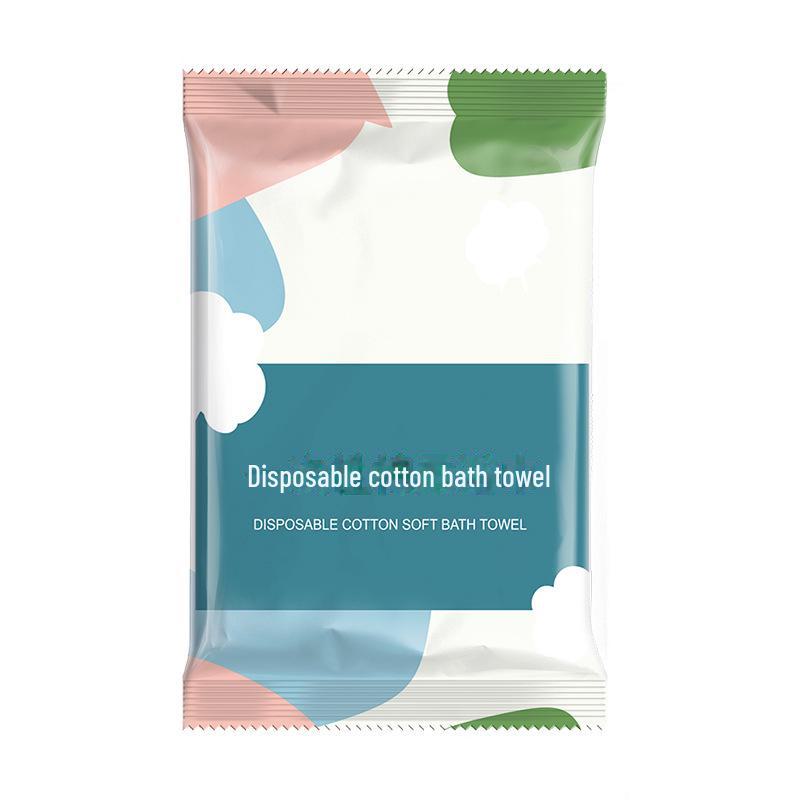 Thick Disposable Bath Towel for Travel & Home, Individually Packaged, Large Size