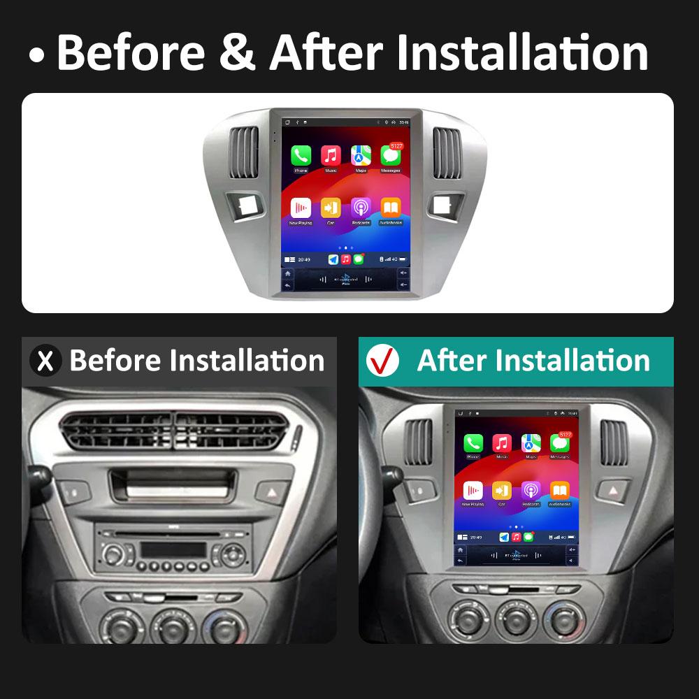 GPS Navigation Android Intelligent System for Peugeot 301 2014 2015 2016 2017 - 2019 Wireless Carplay Touch Screen NO 2 Din WIFI