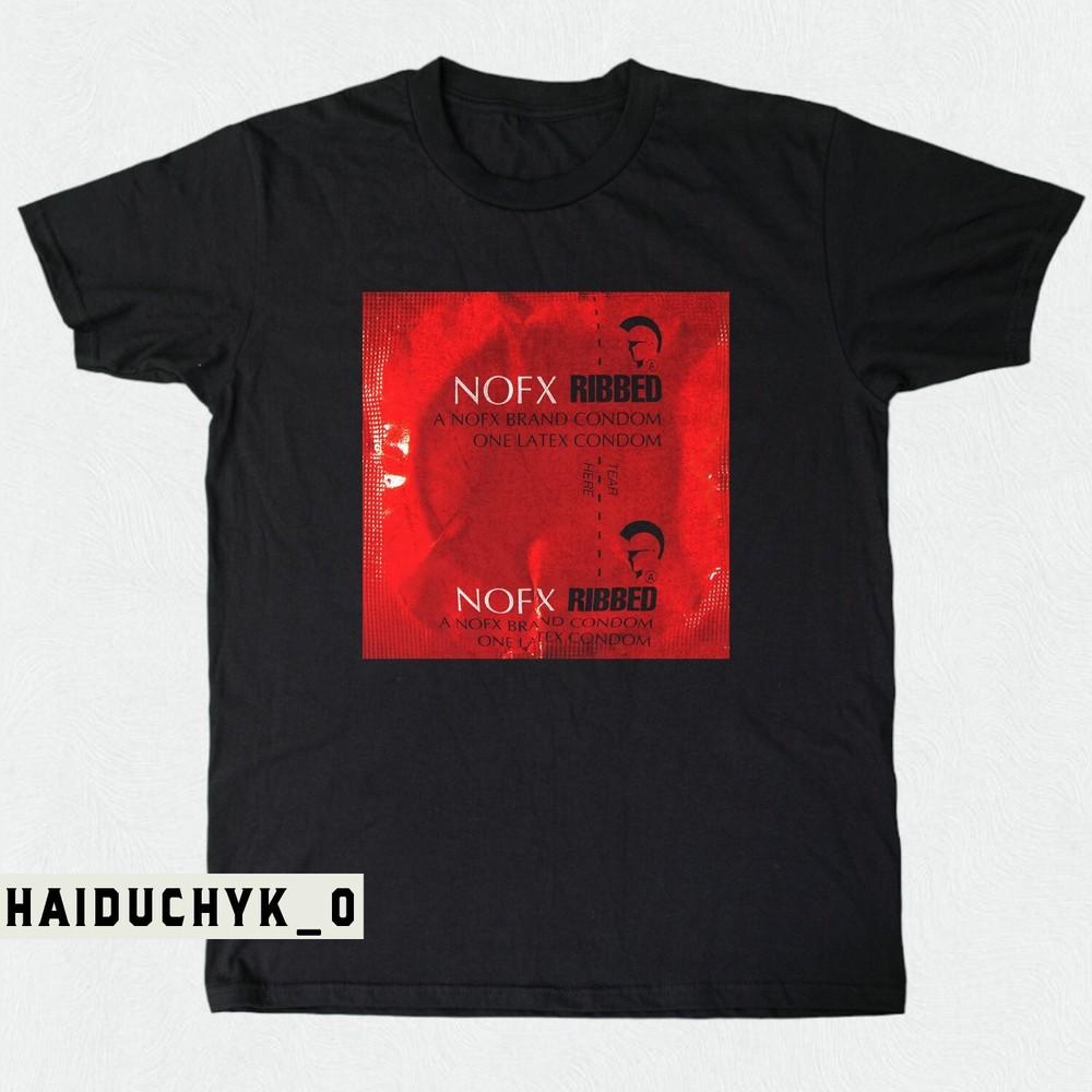 Nofx - Ribbed Punk Rock Unisex Black T-shirt Size S-5XL Unisex T-Shirt XXXXL