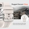 Inga glipor Mjukt gummiband För Samsung Galaxy Watch Ultra 47mm Öglarem För Galaxy Ultra 47MM Sportarmband Correa