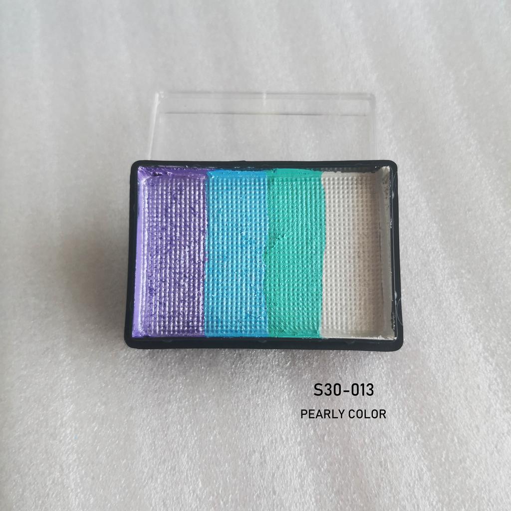 30g High Quality Non-Toxic Water-Based Split Cake Face Body Paint for Kids Festival Cosplay