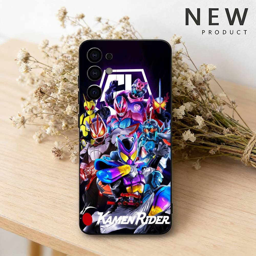 K-Kamen Rider ZeztzS Anime phone Case For Samsung S26,25,24,21,22,23,30,20,Ultra,Plus,Fe,Lite Black Soft Cover Samsung S30plus5G