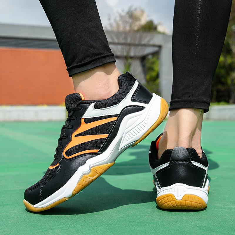 36-46 Unisex Shock Absorption Anti-skid and Wear-resistant Outdoor Badminton Shoes Tennis Shoes Table Tennis Shoes