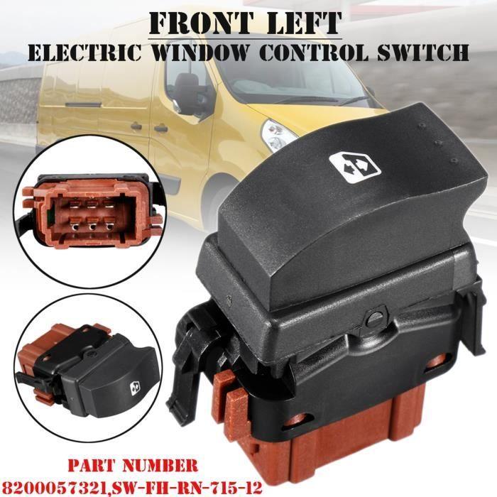 

NEUFU Interrupteur De Lève-vitre Electrique Avant Gauche ABS Pour Renault Master Trafic
