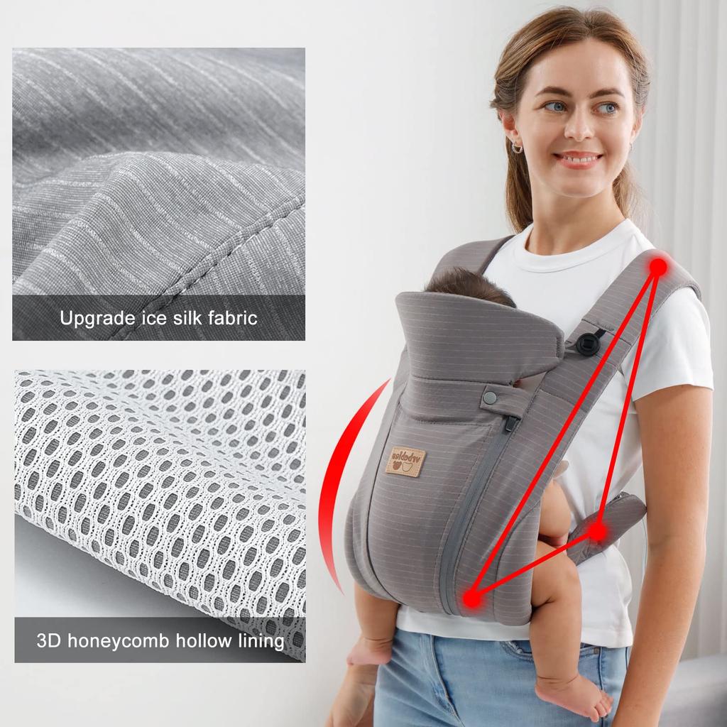 Vrbabies Baby Neugeborenes Tragen Neugeborenes Baby Baby Tragen Tragen Hüfte Neugeborenes Baby Tragen Für Beide Mütter und Verhindert Neugeborenes Baby Neugeborenes Baby