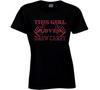 This Girl Loves Drew Carey Price Is Right Funny Contestant Ladies T Shirt