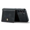 For Samsung Galaxy S23+ Case Leather Phone Back Cover Magnetic 2 in 1 Detachable