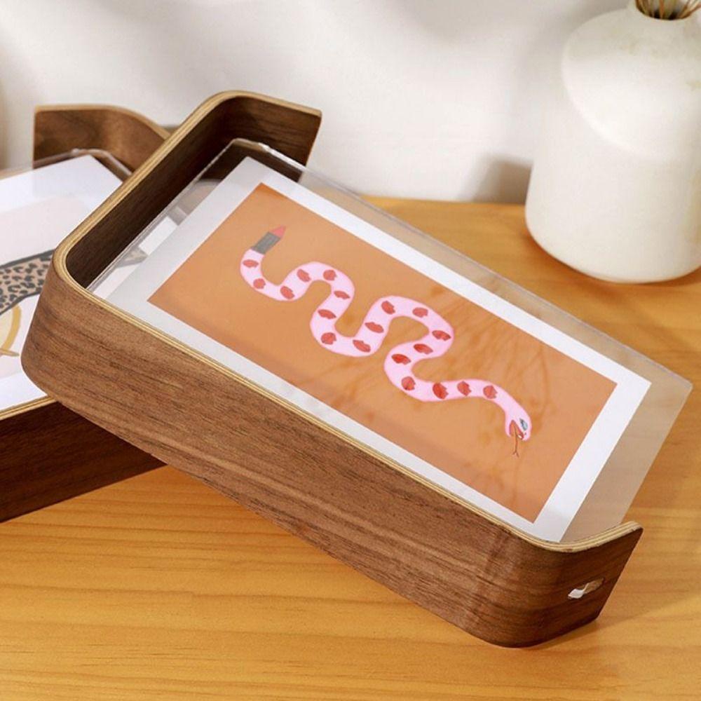 DIY Double-side Photo Frame Clear Picture Display Frame Acrylic Photo Frame Calendar Display