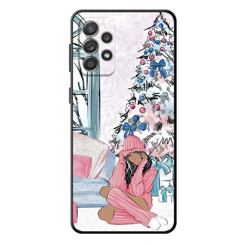 

С Рождеством Подарок Чехол для телефона для девочки для Oneplus 10R 9R Ace 8 10 Pro Nord 2 5G CE2 Lite N10 N20 N100 N200 7 9 Pro 7T 8T Черный OnePlus Ace