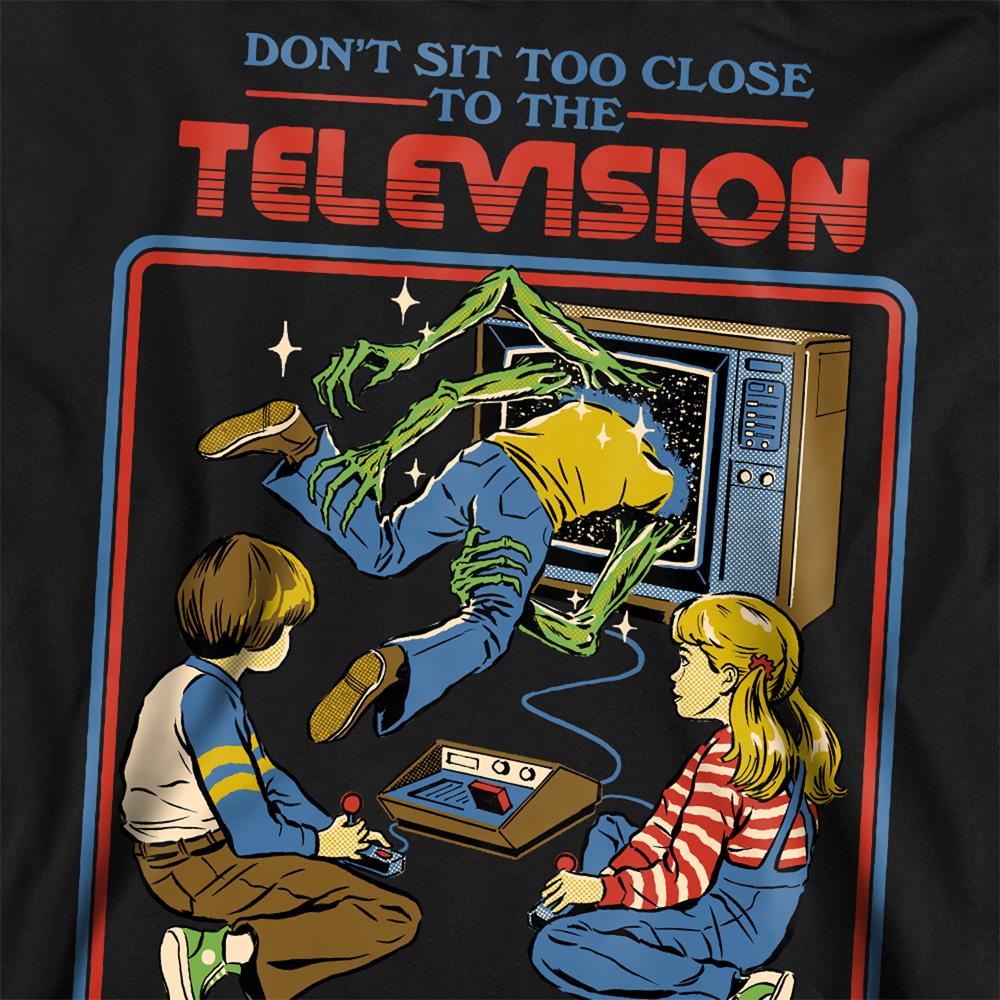 Steven Rhodes Unisex Adult Dont Sit Too Close Sweatshirt