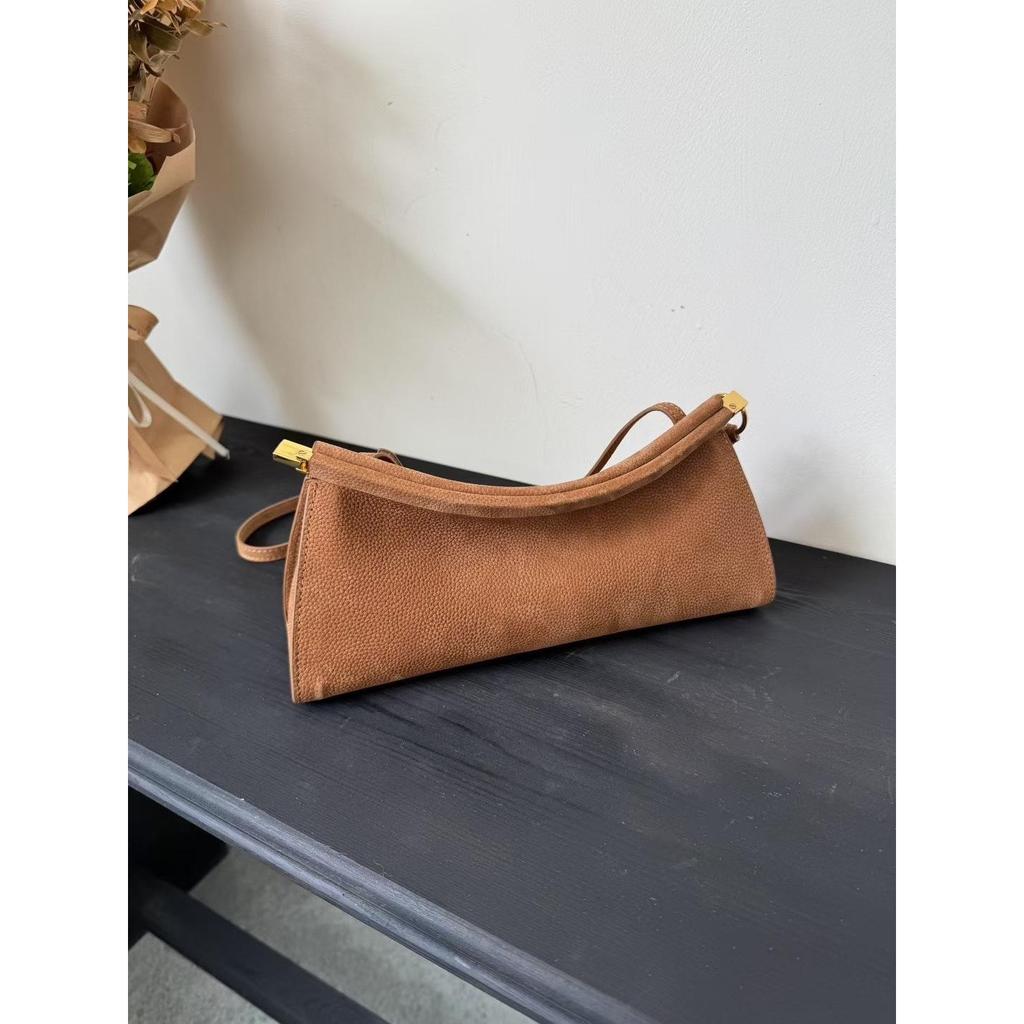 Original Leder A Le Click Achseltasche Nischen-Design Einfach Modisch Ein-Schulter Crossbody Damen