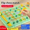 2-4 Spieler Flip-Schach Gedächtnisspiel Brettspiele Zweispieler Kampf Puzzle Spielzeug Kinder Konzentration
