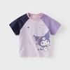 Kuromi David Bella Girls Short-Sleeved T-Shirt Summer New Kidsren's Clothing Girls Tops Baby Kidsren's Clothing for Girls
