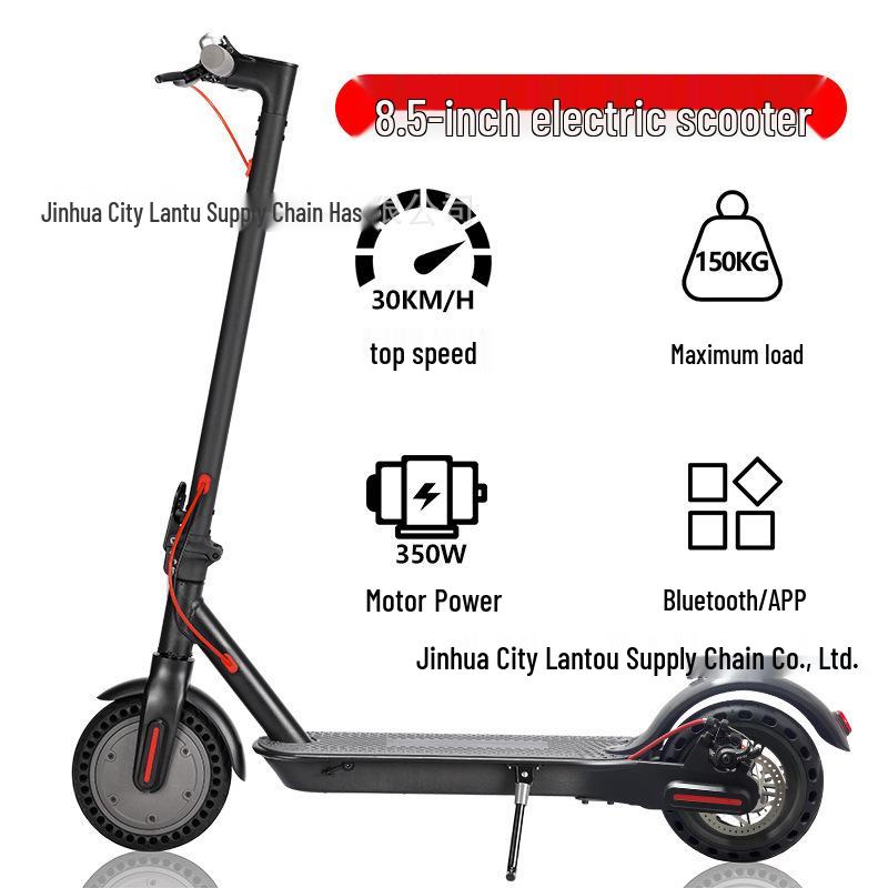 Foldable 350W Long-Range Electric Commuter Scooter