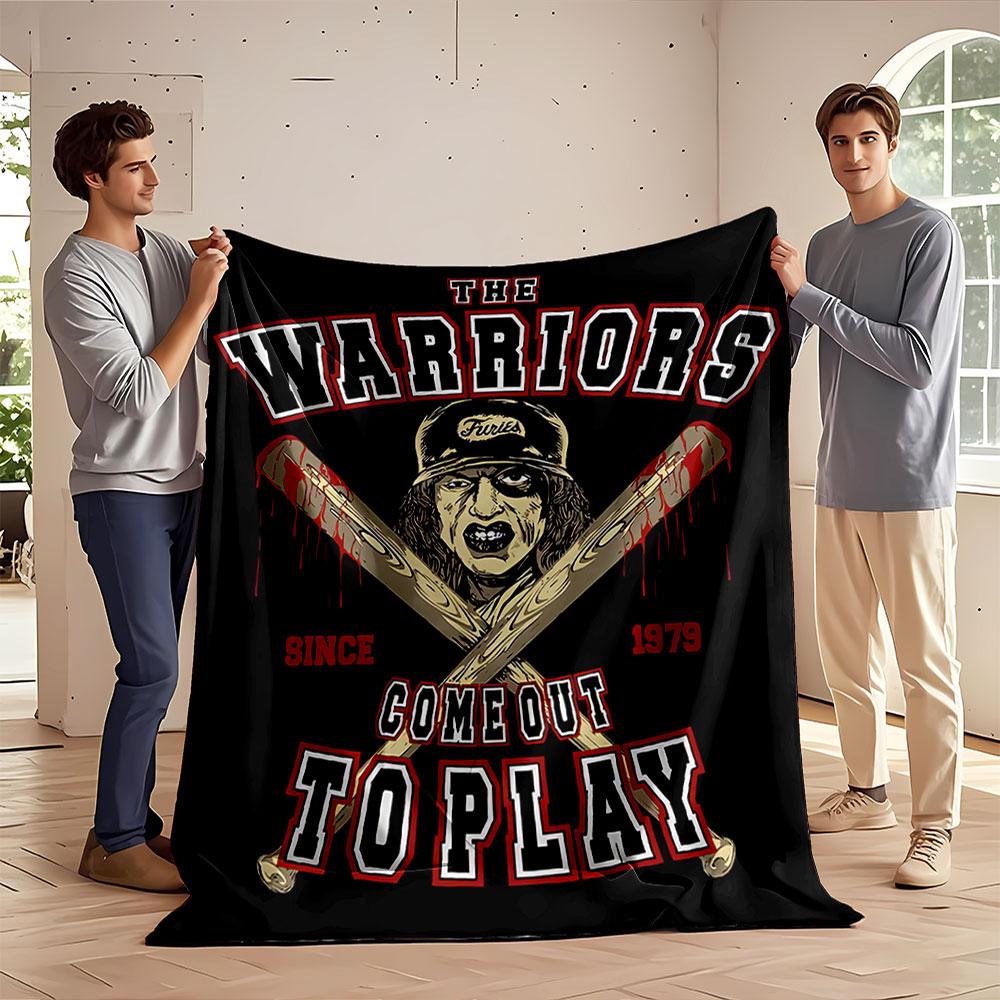 Warriors Movie Blanket Design for all seasons blanket lunch break throw gift