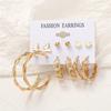 IF ME Fashion Resin Stud Earrings Colorful Butterfly Hoop Earring Women Jewelry Accessories