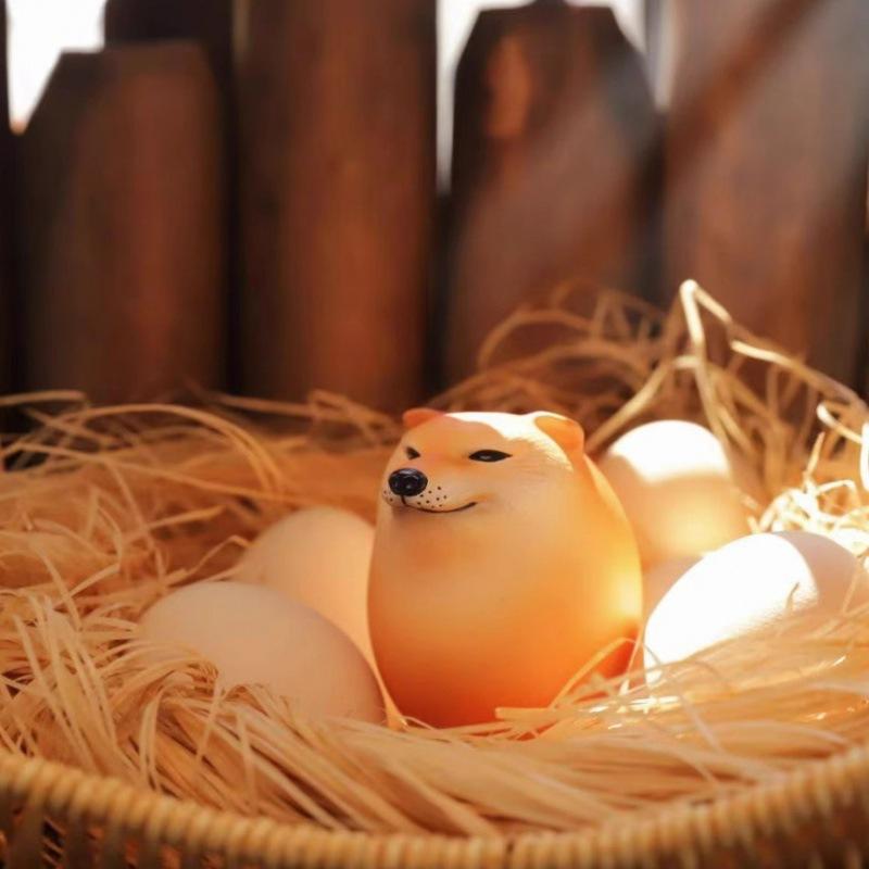 Dog Squishy Egg Toys !   Shibako Egg Shiba Inu Egg Slow Rising Squishy - Dog Egg Toy Stress Relief - Dog Eggs Decompression Toy