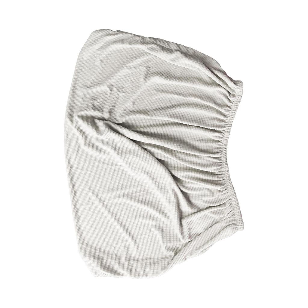 Bed Headboard Cover Removable Elastic Upholstered Bed Head Cover Bedroom Decor Dustproof Cover Bed Back Cover Protector 1.2M