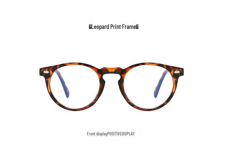Retro Unisex Round Frame Blue Light Blocking Glasses