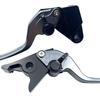 motokano brake and clutch suitable for and with short brake lever 2-finger levers, ZX25R, ZX4R, ZX4RR, Z900, 6-position adjuster, (titanium)
